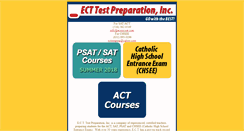Desktop Screenshot of ecttestprep.com