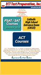 Mobile Screenshot of ecttestprep.com